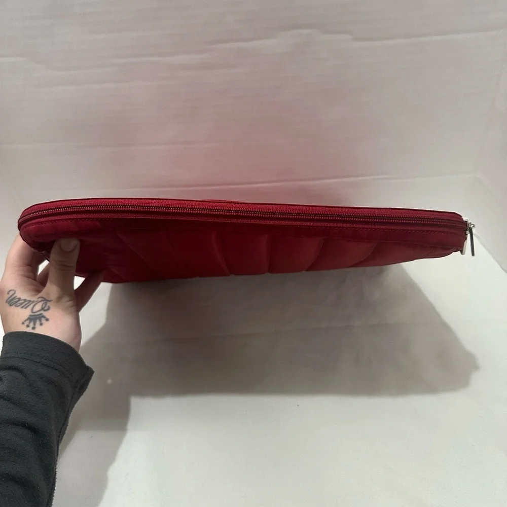 Lug Red Quilted Laptop Sleeve